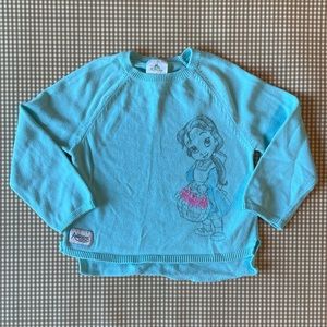 Disney Animators Belle lightweight sweater. Size 3